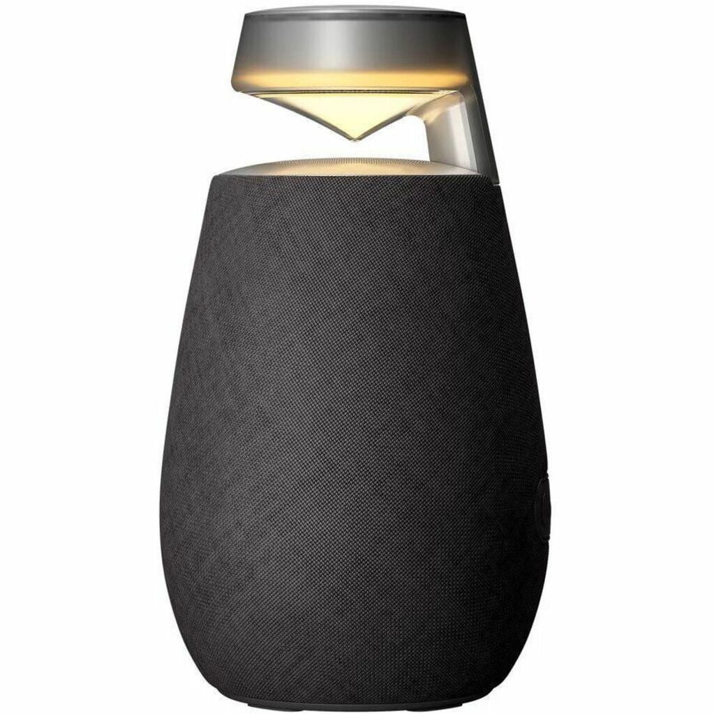 LG XBOOM Portable Bluetooth Speaker with LED Lighting, Black, XO2T