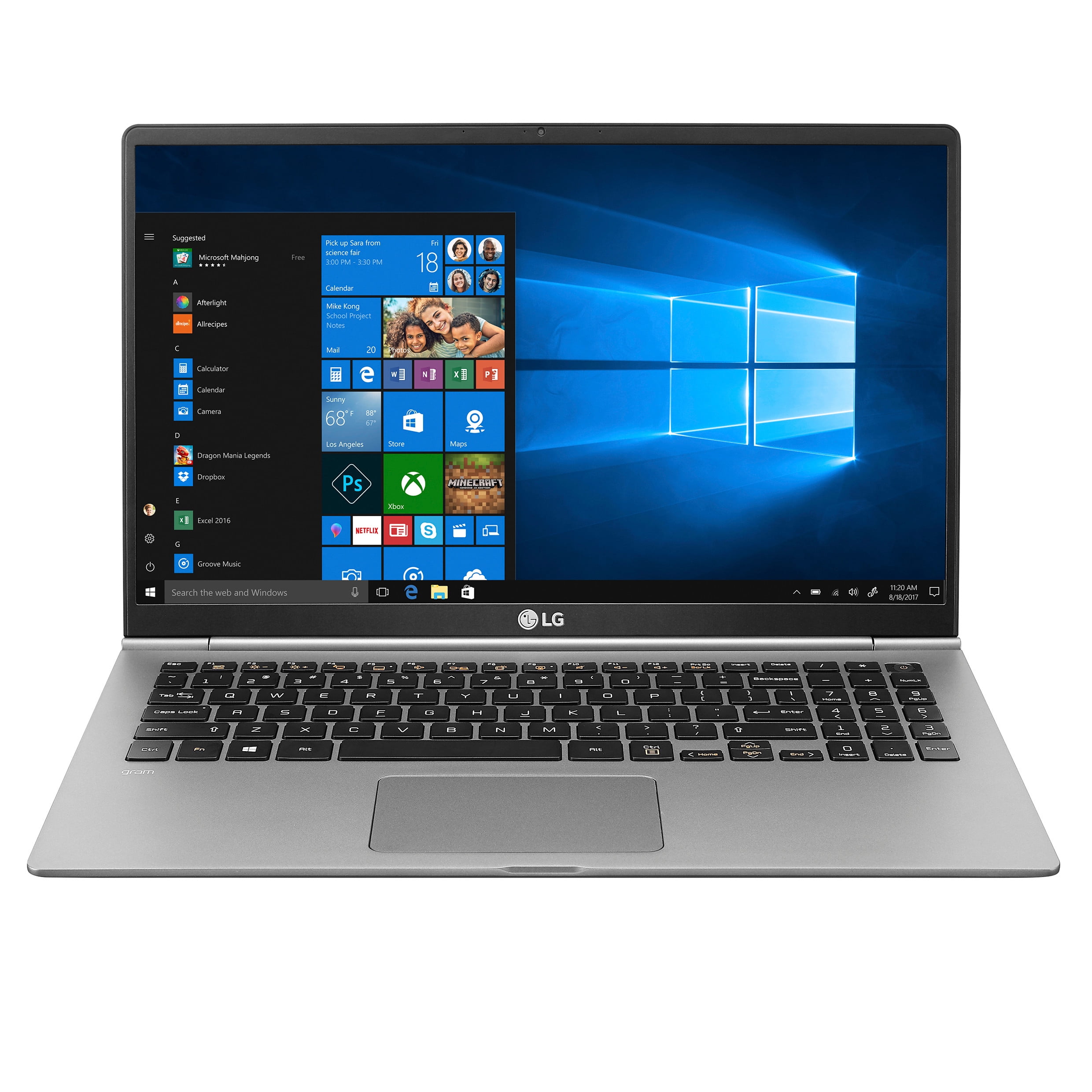 LG gram 15.6 inch Ultra-Lightweight Laptop with Intel Core i5 processor, 15Z990-U.AAS5U1
