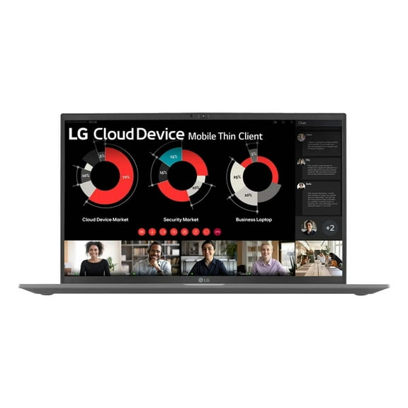LG gram 15.6" Full HD Laptop, Intel Core i3 i3-1315U, 256GB SSD, 15ZT90R-G.AX34U1
