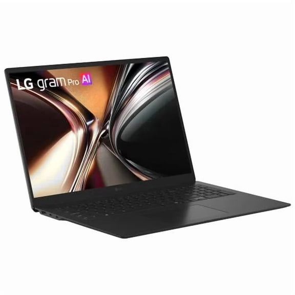 LG gram Pro 17-inch Copilot+ PC, Windows 11 Home, Lightweight Dual AI Laptop, Intel Core Ultra 7, 32GB RAM, 2TB (2x1TB) SSD, Black