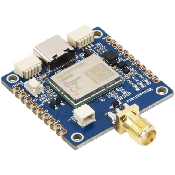 LG290P Quad-Band GNSS RTK Module, Centimeter-Level Positioning for IoT, Robotics, and DIY Electronics Projects, Compatible with and Arduino SKU-33001