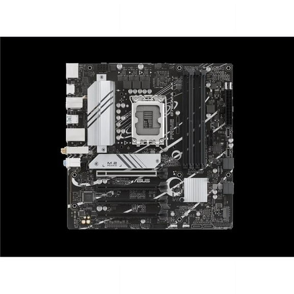 LGA 1700 - Intel 12th & 13th Gen microATX motherboard - PCIe 4.0 - 2xM.2 slots - DDR5 - Realtek 2.5 Gb LA - WiFi 6 - DP - Rear USB 3.2 Gen 2 - front USB 3.2 Gen 1 Type-C