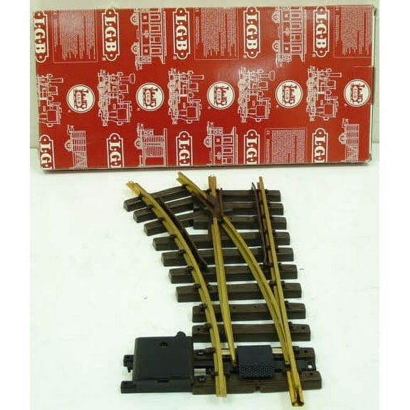 LGB 12100 G Brass 30 Left Hand R1 Manual Switch Turnout