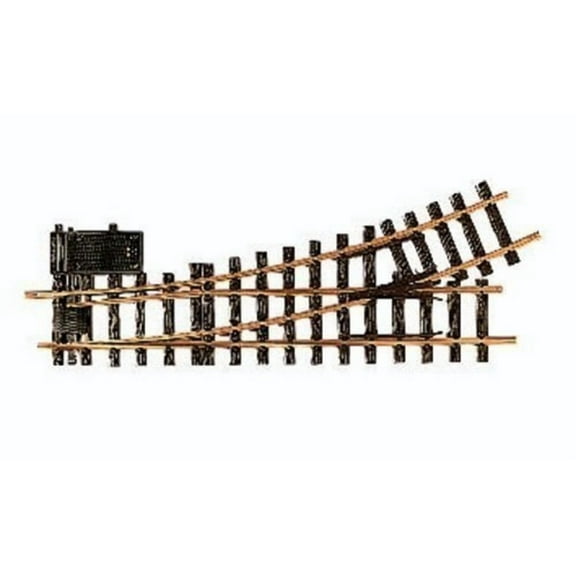 LGB G Scale Track System - R3 22.5-Degree Electric Turnout Diameter Left Hand