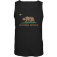 thumbnail image 1 of LGBT California Republic Gay Bear Black Adult Tank Top - Small, 1 of 1