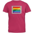 thumbnail image 1 of LGBT Halloween Handheld Gamer Gaymer Costume Mens T Shirt Pink LG, 1 of 1
