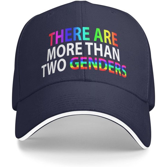 LGBT Hat There are More Than 2 Genders Hat Men Baseball Hat Graphic Hat