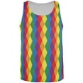 thumbnail image 1 of LGBT Jester Gay Pride Parade Costume All Over Mens Tank Top Multi 2XL, 1 of 2