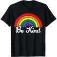 thumbnail image 1 of LGBT LGBTQ LGBTQ+ Bi Lesbian Rainbow Apparel Gay Pride T-Shirt, 1 of 4