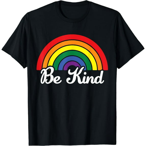 LGBT LGBTQ LGBTQ+ Bi Lesbian Rainbow Apparel Gay Pride T-Shirt