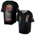 thumbnail image 1 of LGBT Love Is Love Baseball Shirt 3D Baseball Jersey Size S-5XL, 1 of 6