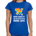 thumbnail image 1 of LGBT More Equality More Love Gay Pride Month Pride Day Shirts for Women, 1 of 8