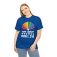thumbnail image 1 of LGBT More Equality More Love Lesbian Gay Pride LGBT Pride Womens Plus Size Tops, 1 of 8