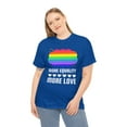 thumbnail image 1 of LGBT More Equality More Love Tshirts LGBTQ Gay Lesbian LGBT Plus Size Shirts for Women, 1 of 8
