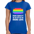 thumbnail image 1 of LGBT More Equality More Love Tshirts LGBTQ Gay Lesbian LGBT Shirts for Women, 1 of 8