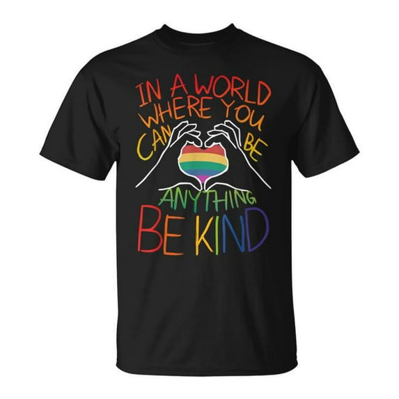 LGBT Pride Gay Month Celebration Rainbow Flag Support T-Shirt – LGBTQ+ Pride Month Graphic Tee, Gay Pride Equality Ally Shirt, Colorful Rainbow LGBTQ Apparel, Inclusive Pride Festival Outfit