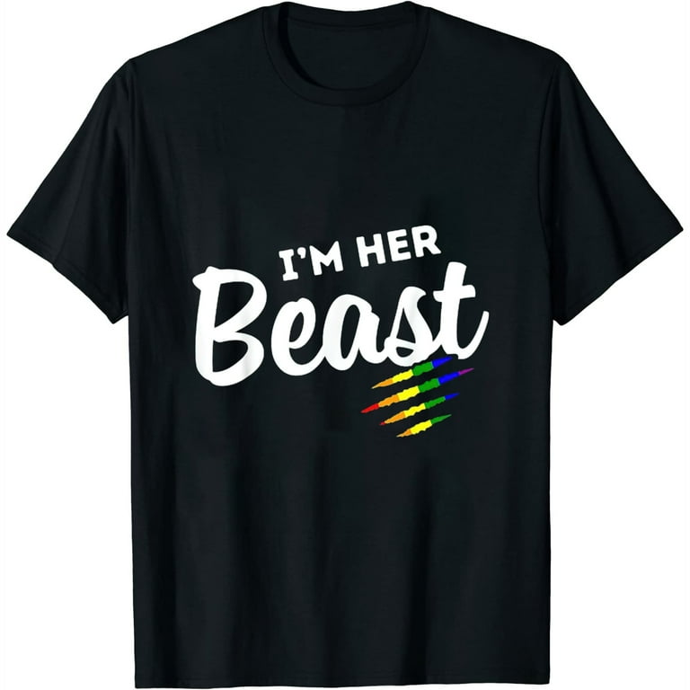 Couples Shirts For Lesbians - I'm Her Beast Lgbt Tshirt Couples Shirts For Lesbians - I'm Her Beast Lgbt Tshirt