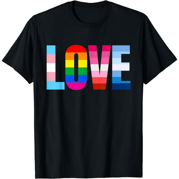 LGBT Pride Rainbow LGBTQ Love T-Shirt