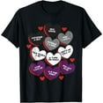 thumbnail image 1 of LGBT-Q Librarian Asexual Pride Library Book Worm Reader T-Shirt, 1 of 4