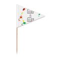 thumbnail image 1 of LGBT Rainbow Flag Mr &amp; Mr Toothpick Triangle Cupcake Toppers Flag, 1 of 3
