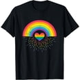 thumbnail image 1 of LGBT Rainbow LGBTQ Flag Fans & Gay Pride LGBTQ Stuff | LGBTQ T-Shirt, 1 of 4