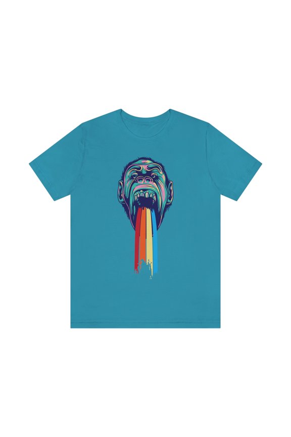 LGBT Rainbow Unisex Jersey Short Sleeve Tee