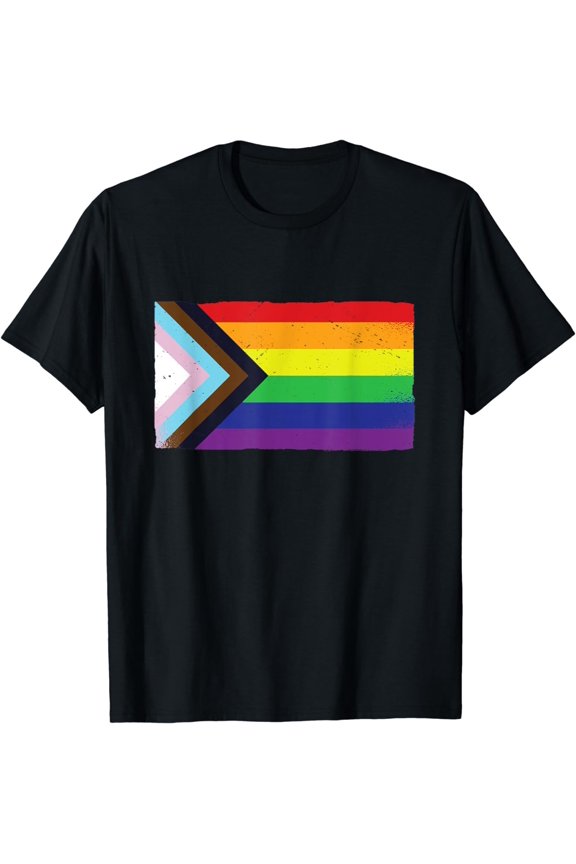 LGBT Trans Rainbow Flag Transgender LGBTQ Equality T-Shirt