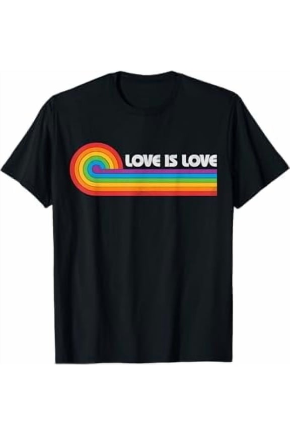 LGBTQ Be Kind Rainbow Flag Retro Vintage T-Shirt Transgender Lesbian Gay Pride LGBT Ally Shirt Human Equality Tee