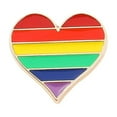 thumbnail image 1 of LGBTQ+ FLAG PIN BADGE Pride Asexual Transgender NonBinary Pansexual 2024 New T2F4, 1 of 9