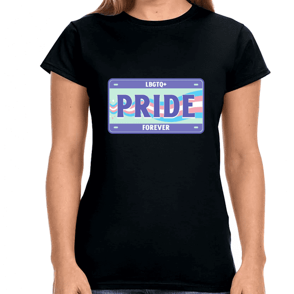 LGBTQ  Forever LGBT Rainbow Flag Gay Pride Month Gay Shirts for Women
