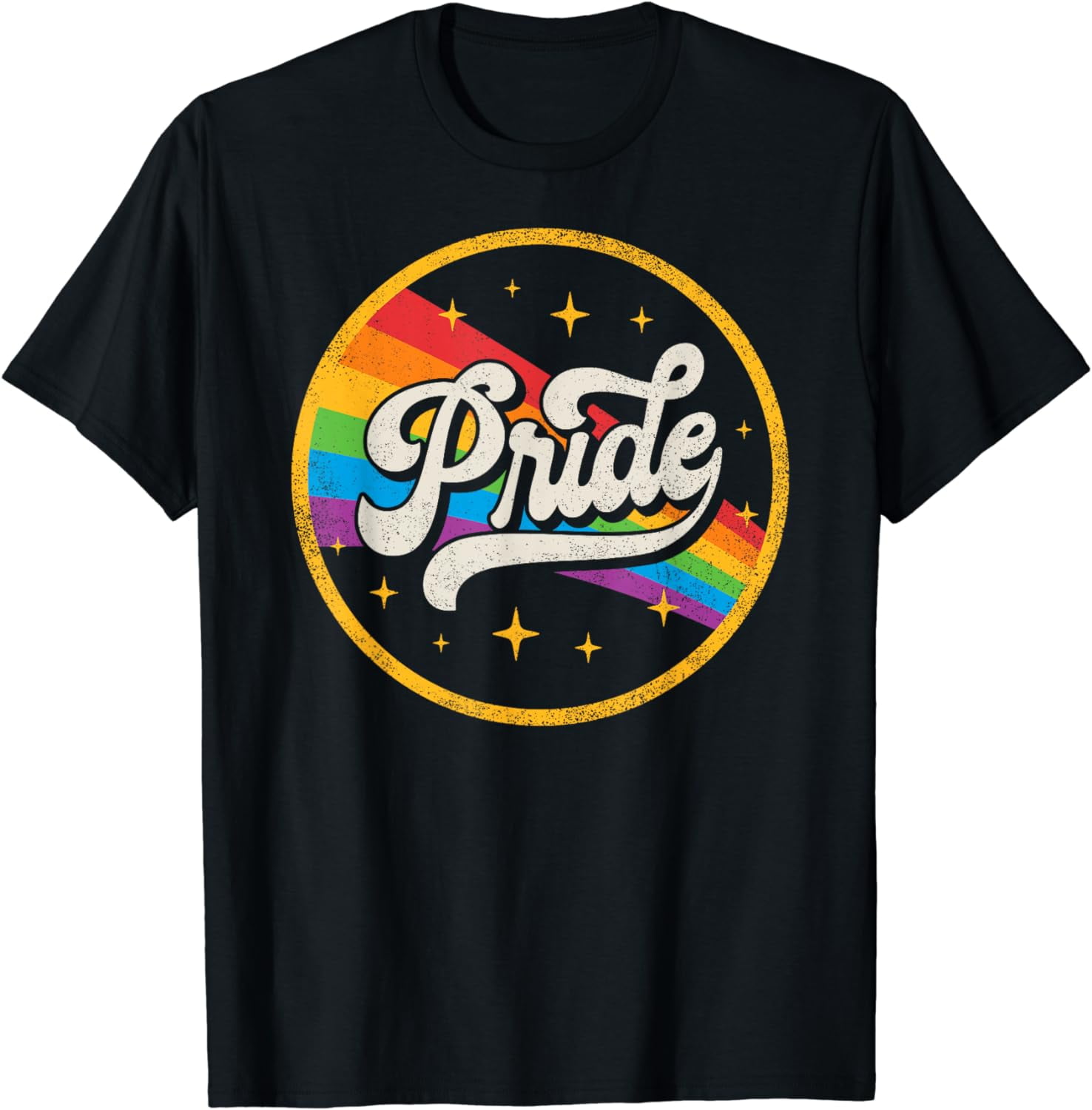 Lgbtq Gay Pride Vintage Ally Rainbow Lesbian Bisexual Trans T Shirt