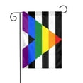 thumbnail image 1 of LGBTQ Gay Straight Ally Pride Flag Garden Flag Decoration Yard Farmhouse Double Sided Holiday Party Outdoor Camping Decor Flags 12x18in, 1 of 7
