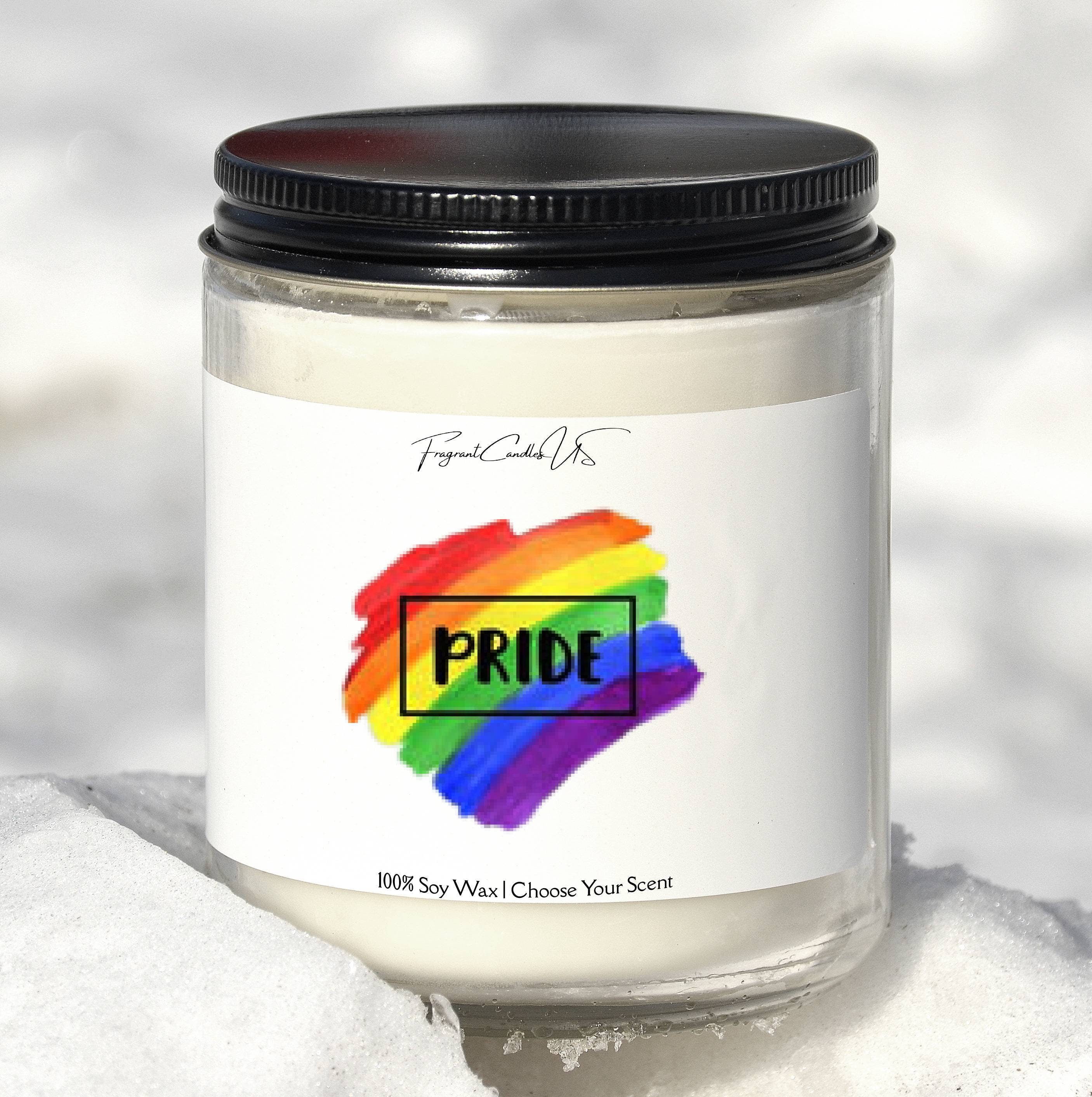 LGBTQ, LGBT, pride, gay gifts, lgbtq pride gift, pride flags, candle