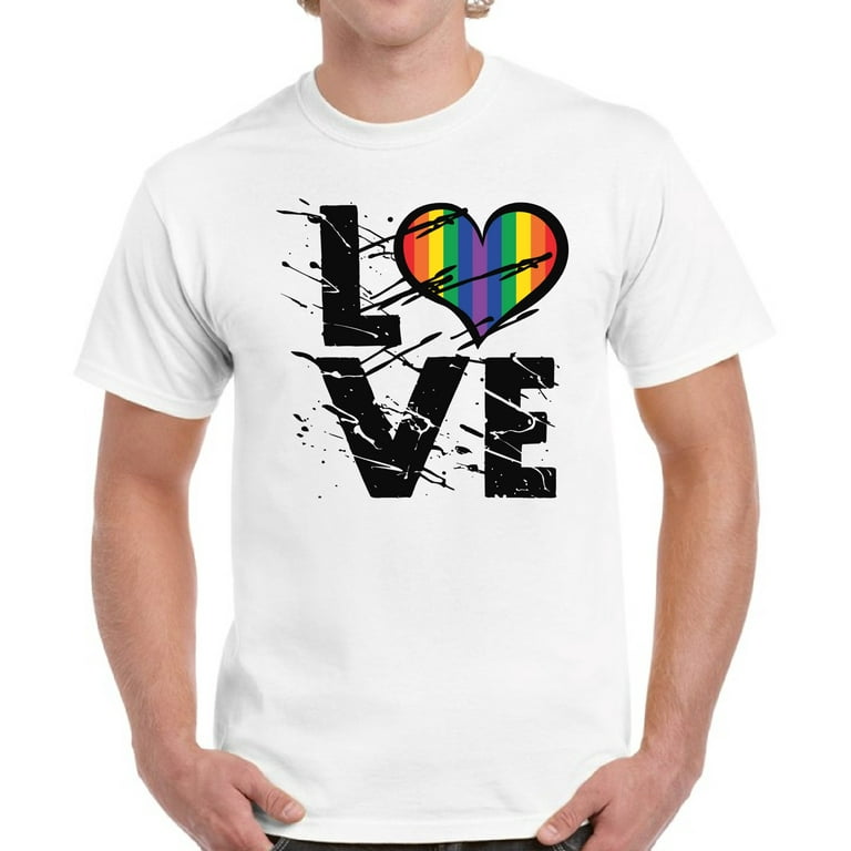 Lgbt Gay Pride Love Heart Shirt, Gay Lesbian T-Shirt Graphic Lgbt Gay Pride Love Heart Shirt, Gay Lesbian T-Shirt Graphic