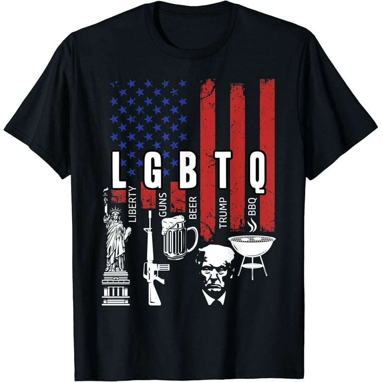 lgbt for trump t shirt