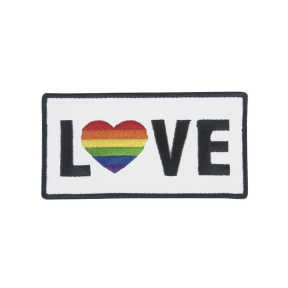 LGBTQ+ Love Rainbow Heart Patch