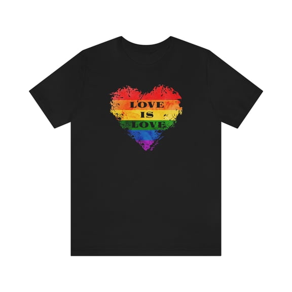 LGBTQ+ Love is Love Gay Pride T-Shirt
