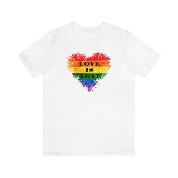 LGBTQ+ Love is Love Gay Pride T-Shirt