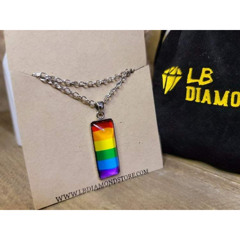 Lgbt 2024 pride necklace