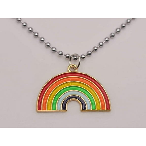 LGBTQ Necklace - Queer / Gay Pride Jewelry - Gender and Sexual Identity Charm Necklace