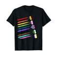 thumbnail image 1 of LGBTQ Pride Hearts. Rainbow Pride T-Shirt, 1 of 5