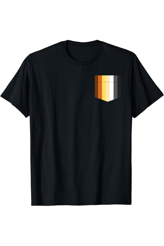 LGBTQ Pride Month - Bear Flag in My Pocket - Gay Bear T-Shirt