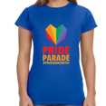 thumbnail image 1 of LGBTQ Pride Parade Gay Pride Day Transgender Rainbow Lesbian Womens Shirts, 1 of 8