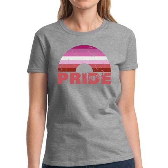 LGBTQ Pride T-Shirt for Women - S M L XL 2XL 3XL Rainbow Gay Graphic Tee Pride Shirt Gift