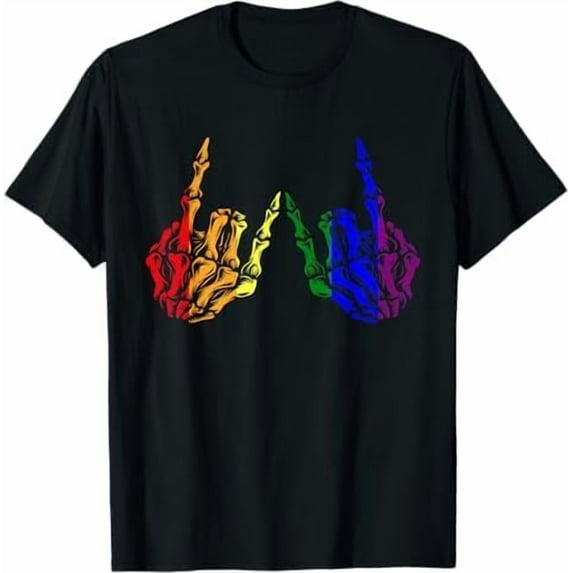 LGBTQ Rainbow Flag Shirt Gay Pride Cool LGBT Transgender Lesbian Awareness Vintage Ally T-Shirt Unisex Pure Cotton Tee