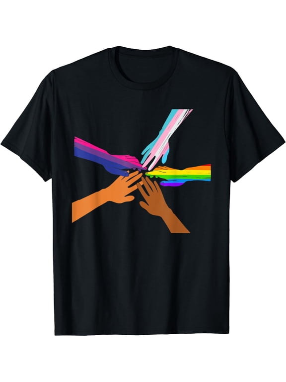 LGBTQ Support Gay Pride Rainbow Transgender Flag LGBTQ T-Shirt