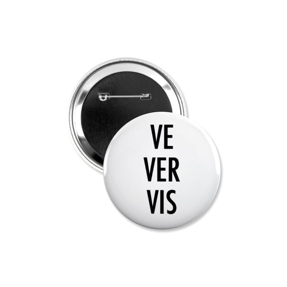 LGBTQ+ Ve / Ver / Vis Are My Preferred Pronouns Pinback Button - 3 Inch