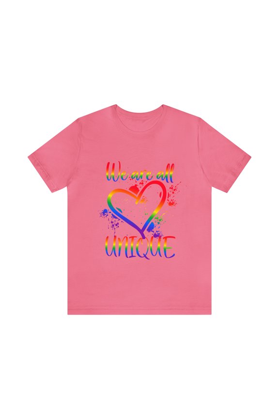 LGBTQ+ 'We Are All Unique' T-Shirt - Pride Month Apparel