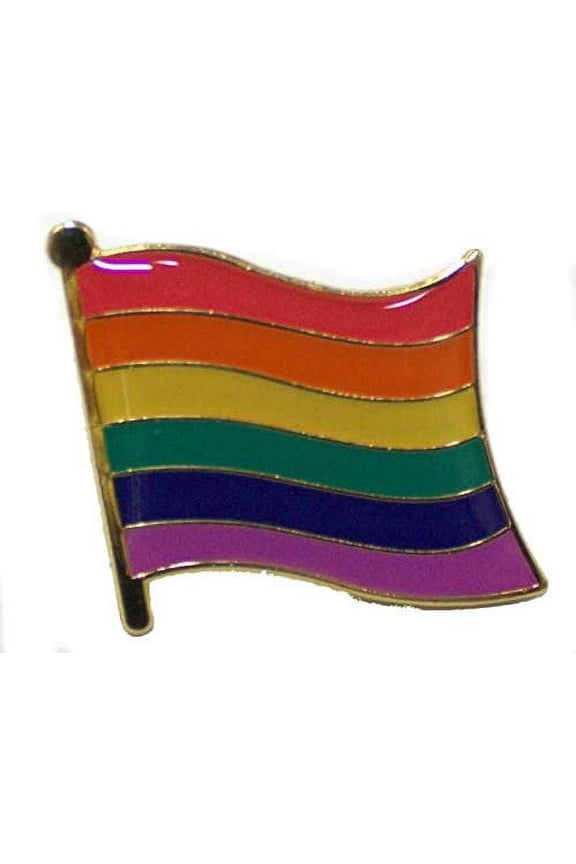 LGBTQIA+ Gay Pride Rainbow Lapel Pin