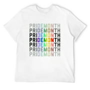LGBTQIA Pride Month Design - GayPride Love T-Shirt White Small